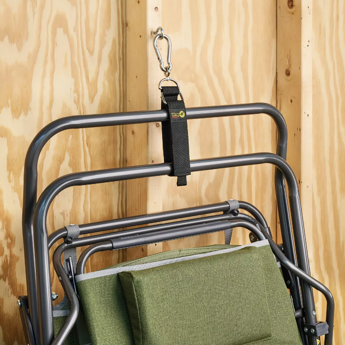 Wrap-It Storage Hook 'n Hang 18 In. x 1.5 In. Hanging Cinch Strap with Carabiner - photo 4