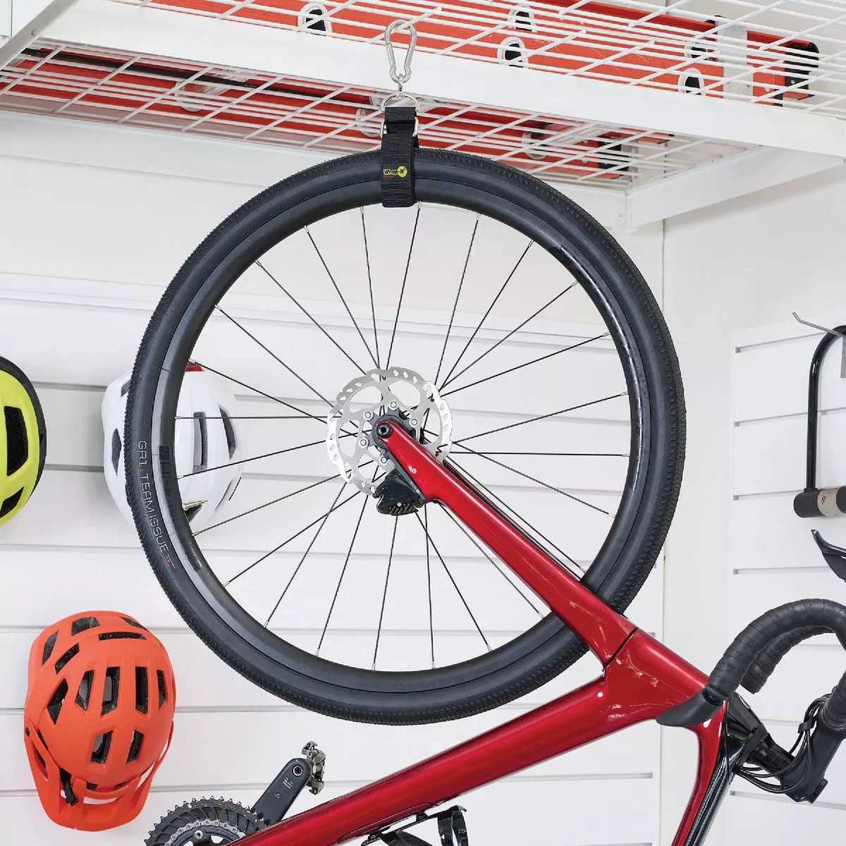 Wrap-It Storage Hook 'n Hang 18 In. x 1.5 In. Hanging Cinch Strap with Carabiner - photo 3