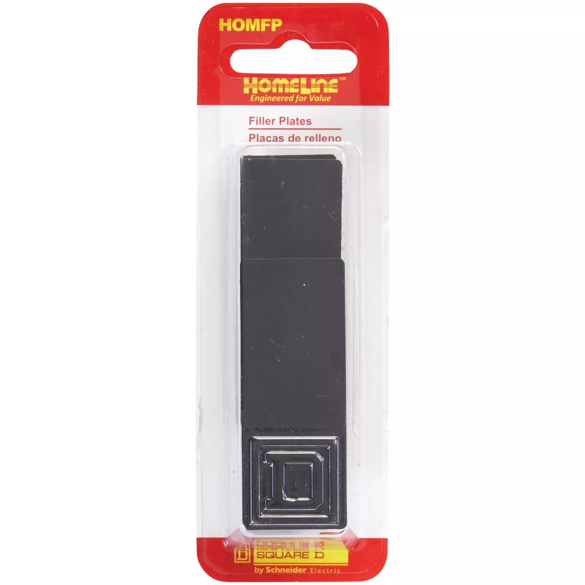 Square D Homeline 1 In. Load Center Breaker Filler Plate (3-Pack) - photo 2