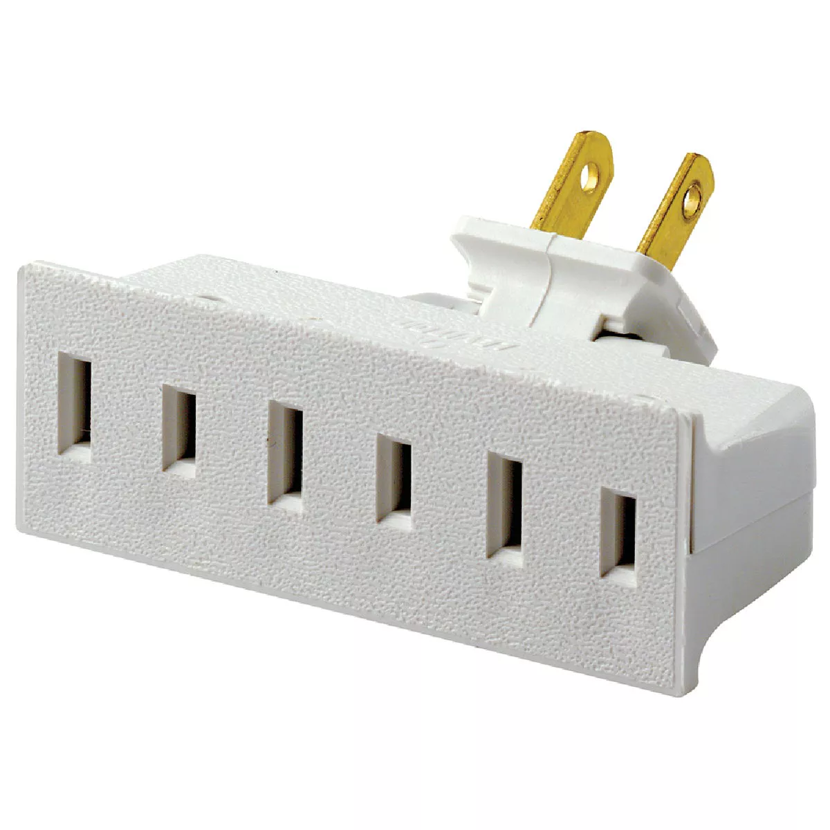 Leviton White 15A 3-Outlet Swivel Tap - photo 3