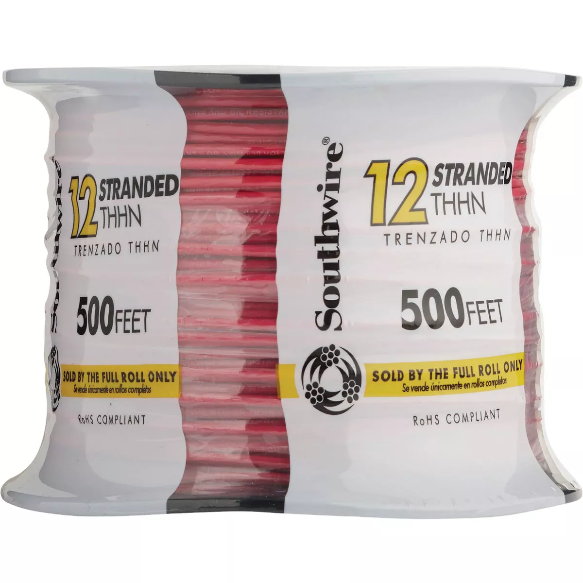 Southwire 500 Ft. 12 AWG Stranded Red THHN Electrical Wire - photo 2