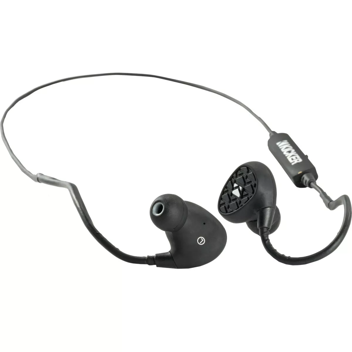 Kicker EB400 Waterproof Bluetooth Black Earbuds - photo 3