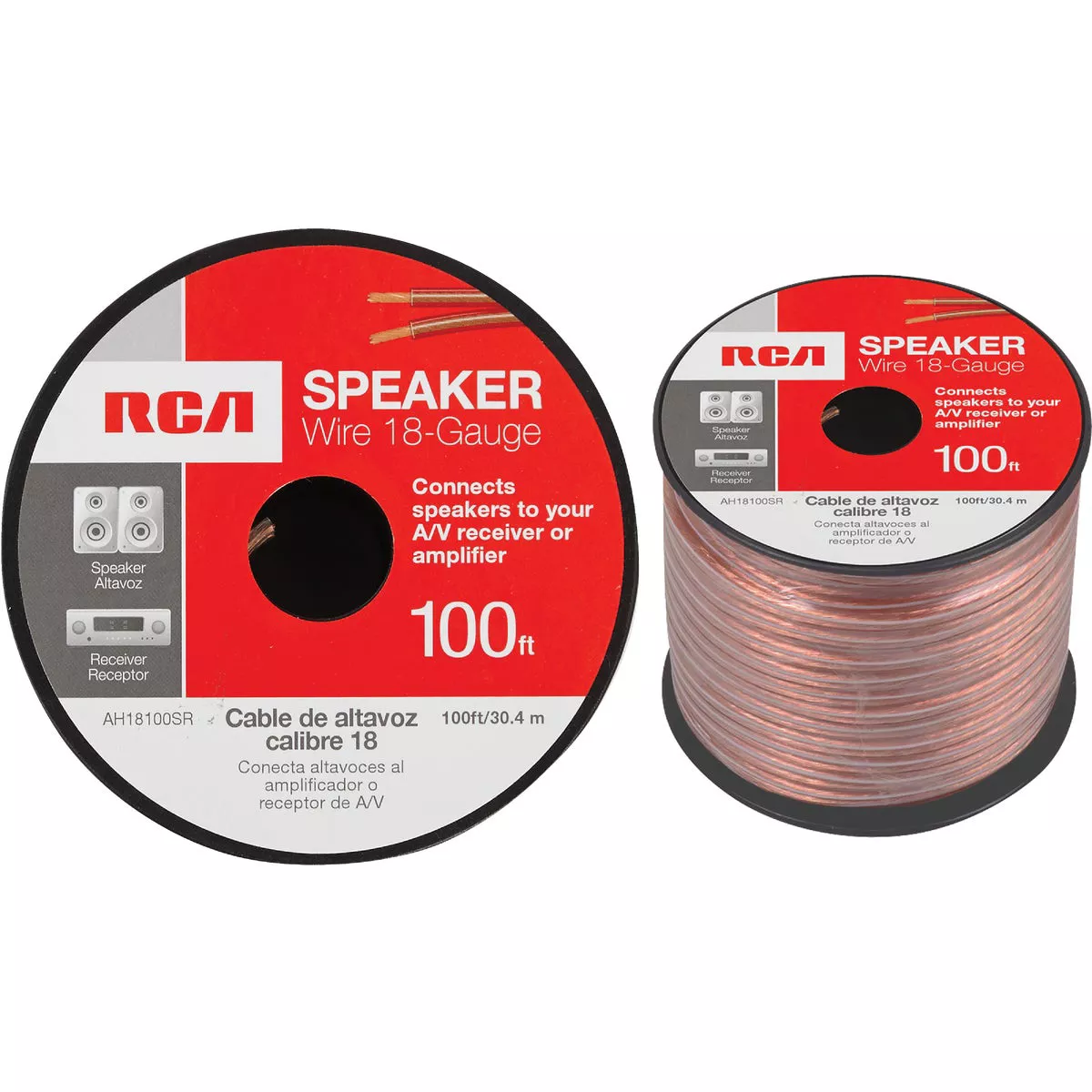 RCA 100 Ft. 18/2 Stranded Speaker Wire