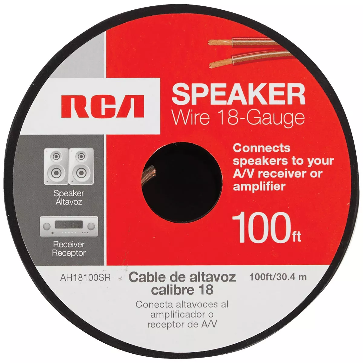 RCA 100 Ft. 18/2 Stranded Speaker Wire - photo 2