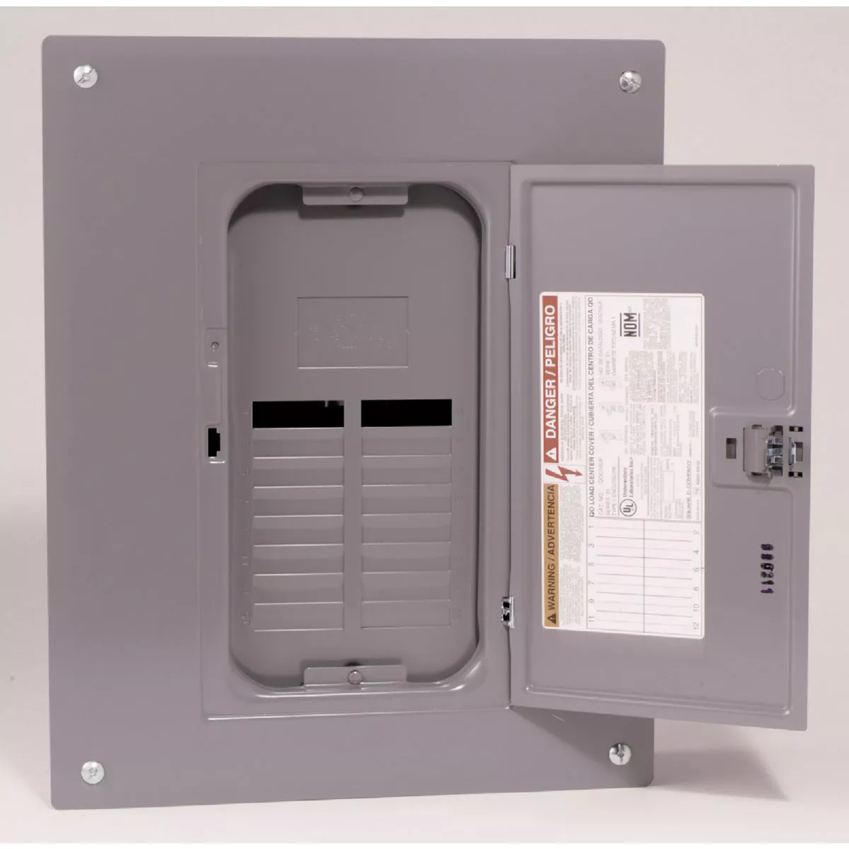 Square D QO 125A 24-Space 34-Circuit Indoor Main Lug Plug-on Neutral ...