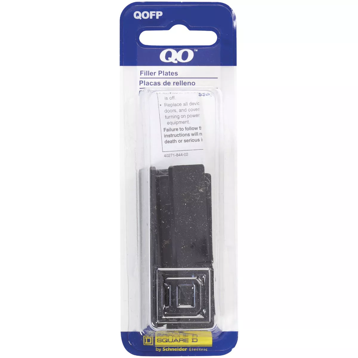 Square D QO 3/4 In. Load Center Breaker Filler Plate (3-Pack) - photo 2