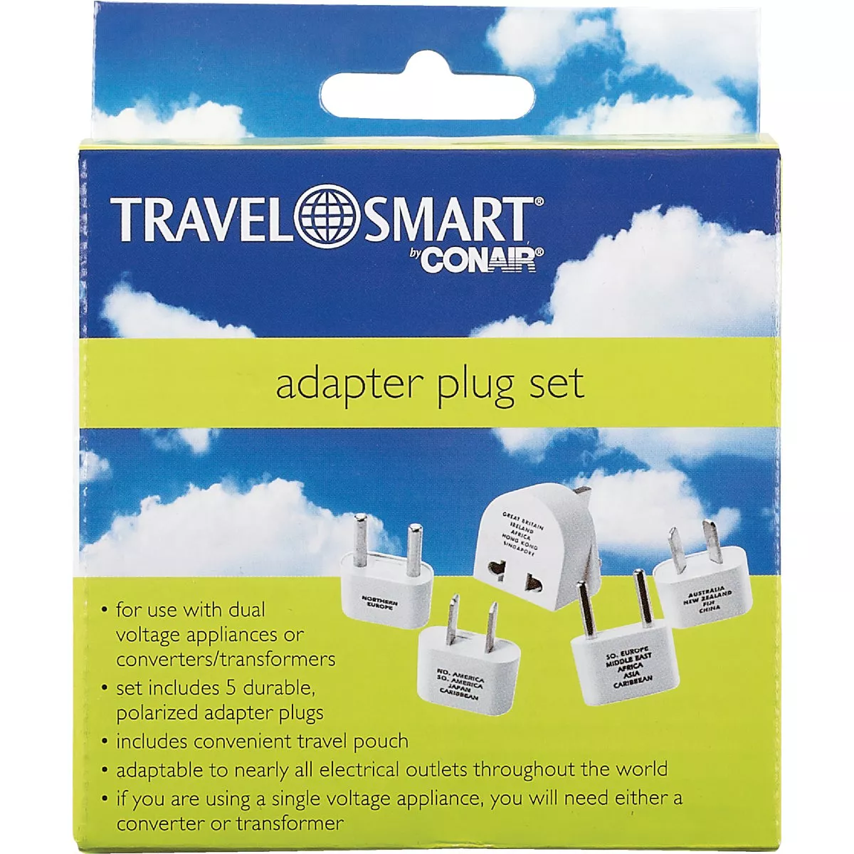 Conair Travel Smart Foreign Adapter Plug Kit - photo 4