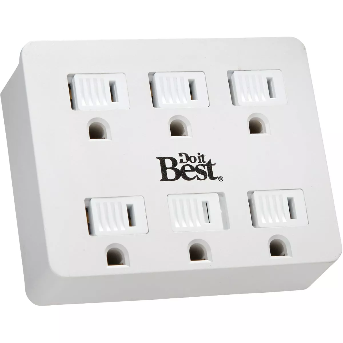 Do it Best White 15A 6-Outlet Tap - photo 2