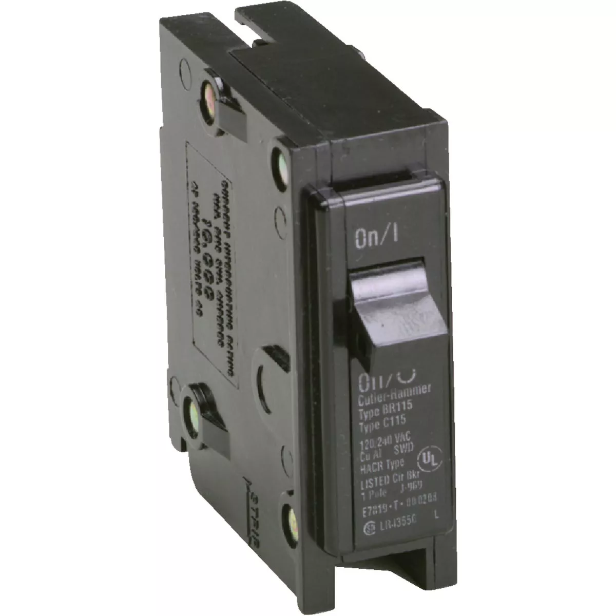 Eaton BR 15A Single-Pole Standard Trip Circuit Breaker