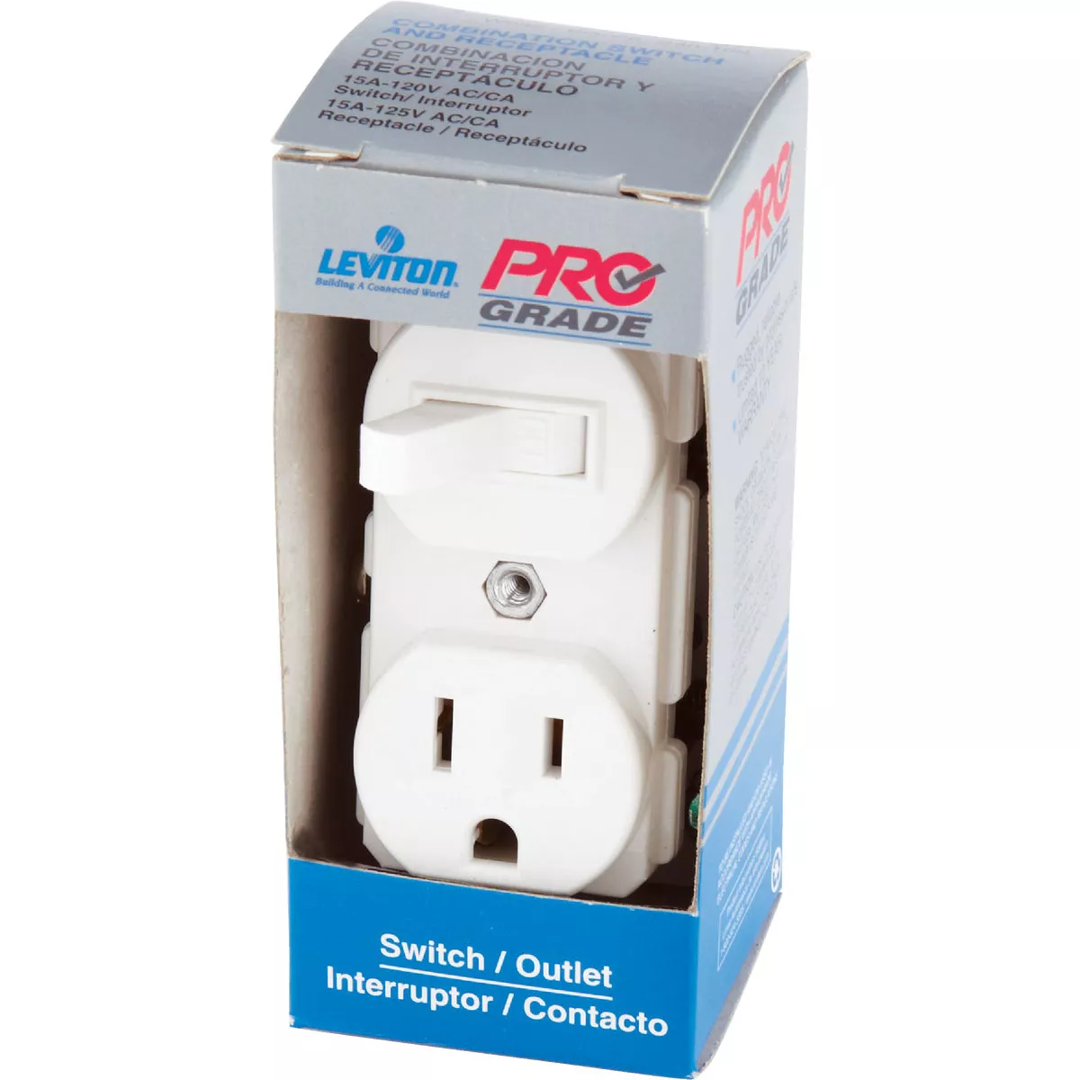 Leviton White 15A Heavy-Duty Switch & Outlet - photo 3
