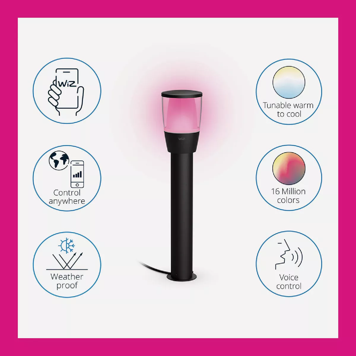 Wiz 12V LED Smart Bollard Light Starter Kit - photo 4