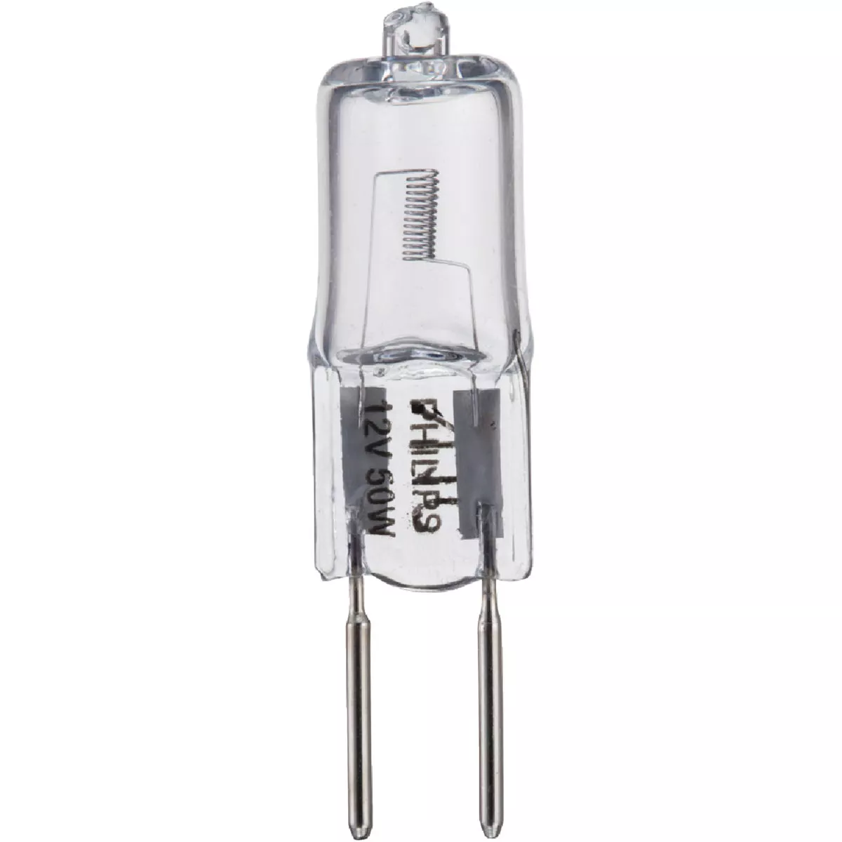Philips 50W 12V Clear GY6.35 Base T4 Halogen Special Purpose Light Bulb - photo 3