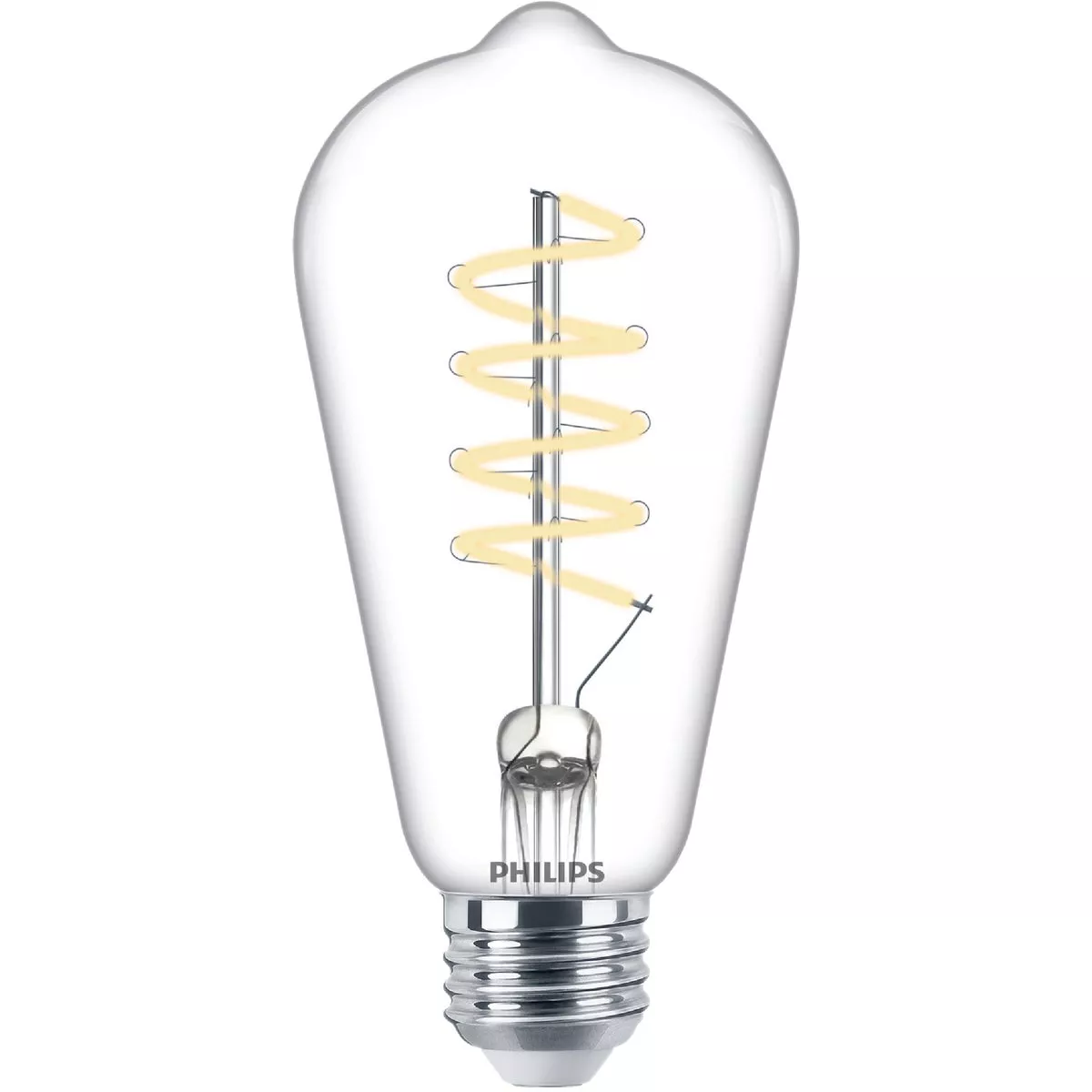 Philips 60W Equivalent Soft White ST19 Medium Dimmable Vintage LED Decorative Light Bulb - photo 3