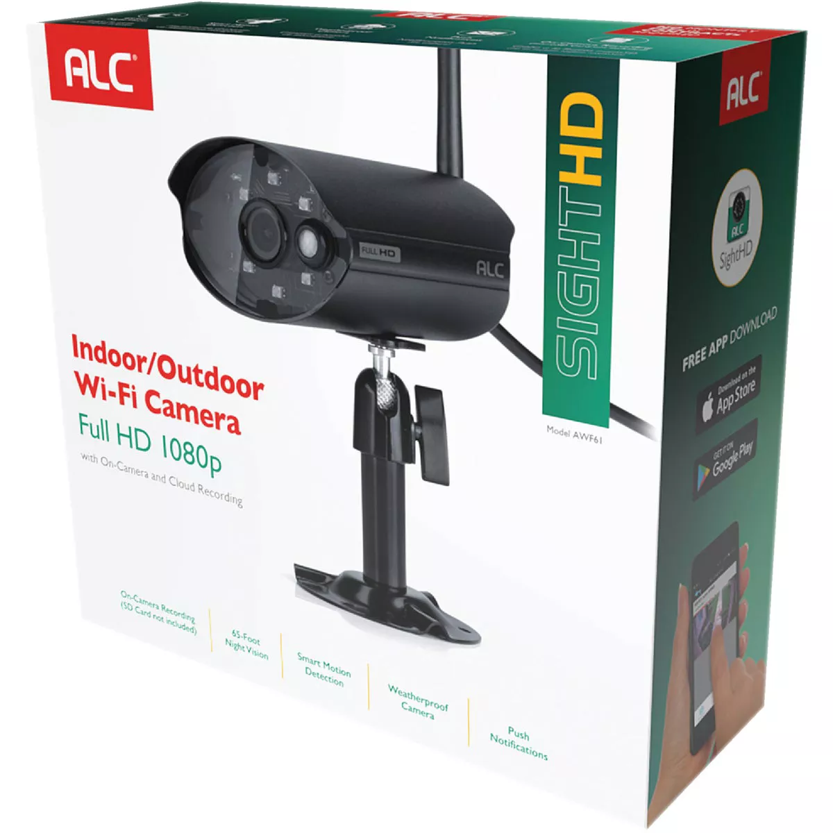 ALC Plug-In SightHD Outdoor Black Plug & Play Security Camera - photo 2