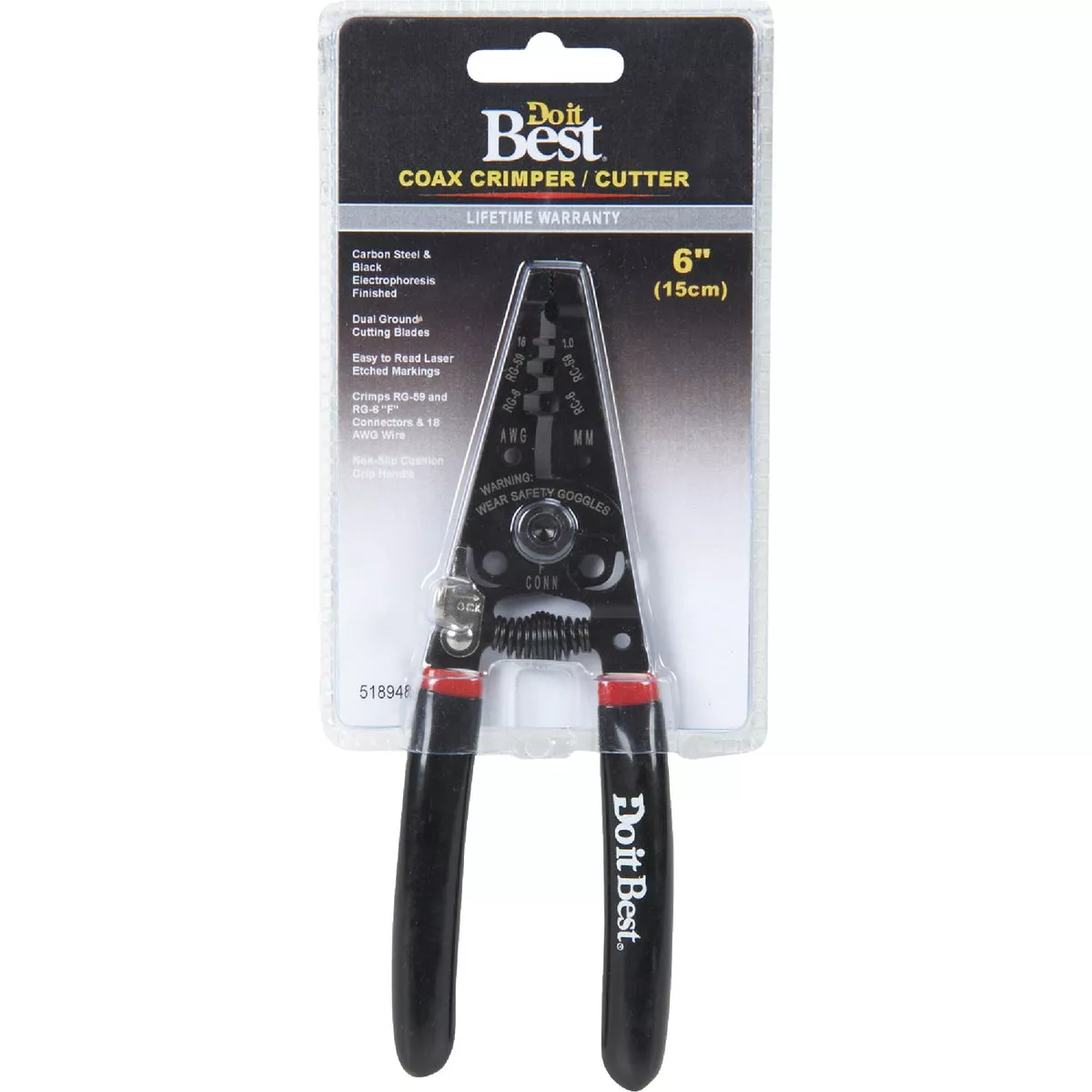 Do it Best 6 In. Coax Crimping Tool & Cutter - photo 2