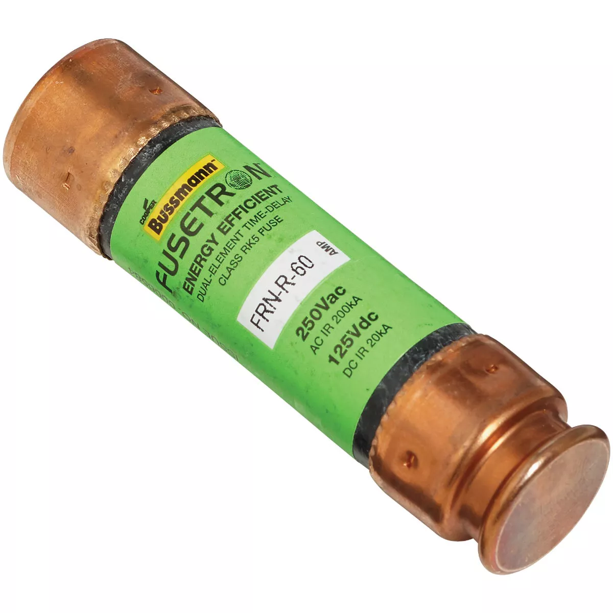 Bussmann 60A FRN-R Cartridge Heavy-Duty Time Delay Cartridge Fuse (2-Pack) - photo 3