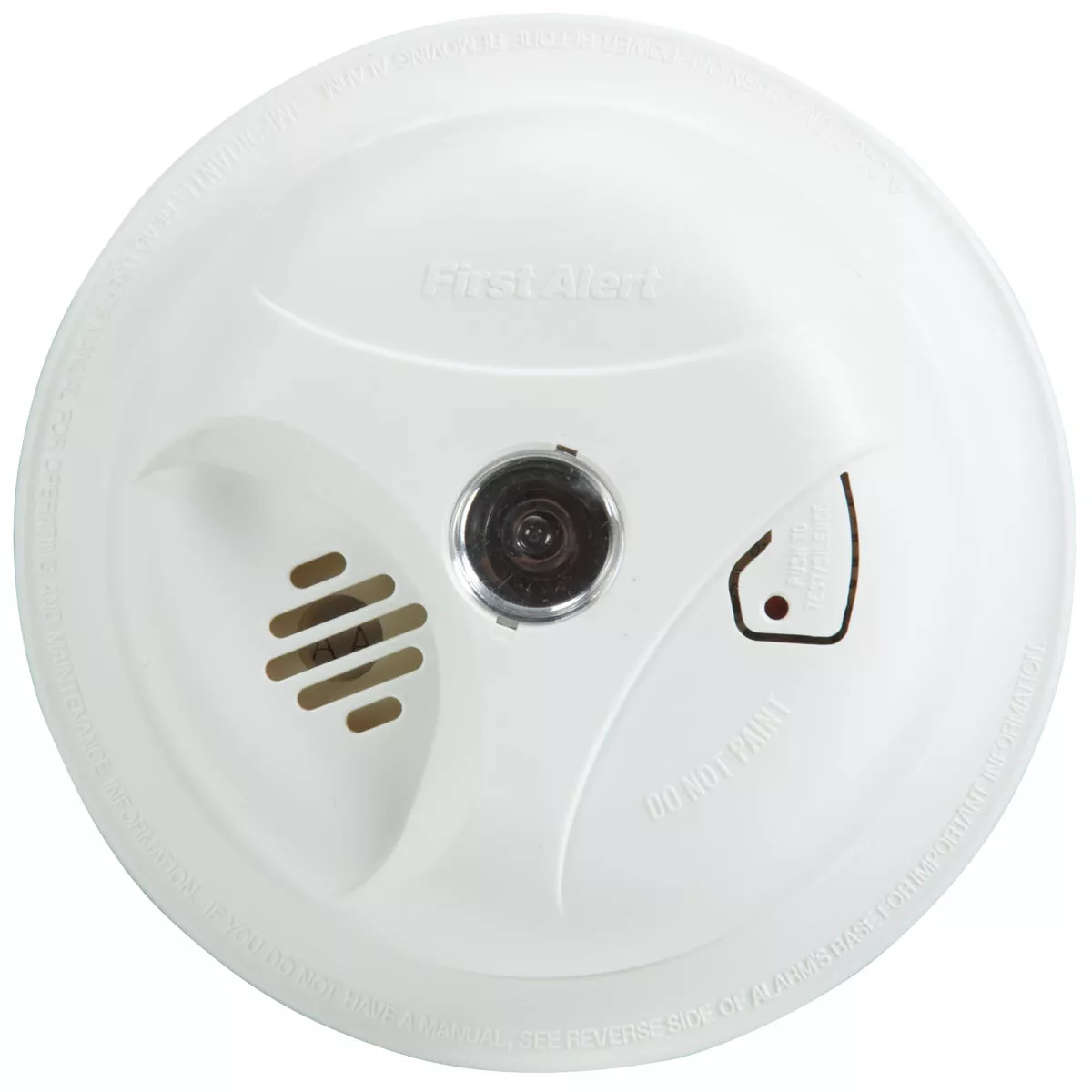 First Alert Battery Operated 9V Ionization Smoke Alarm with Light - photo 3