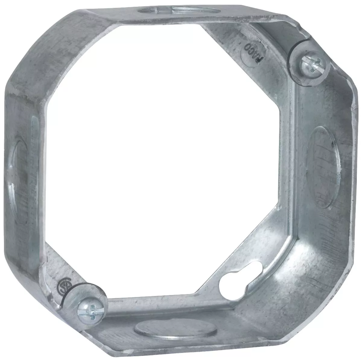 Southwire 4 In. x 4 In. x 1-1/2 In. Steel Octagon Extension Ring