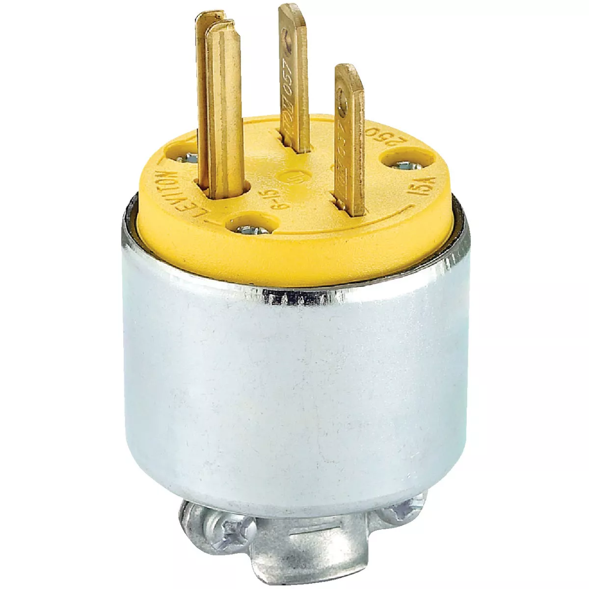 Leviton 15A 250V 3-Wire 2-Pole Armored Cord Plug - photo 2