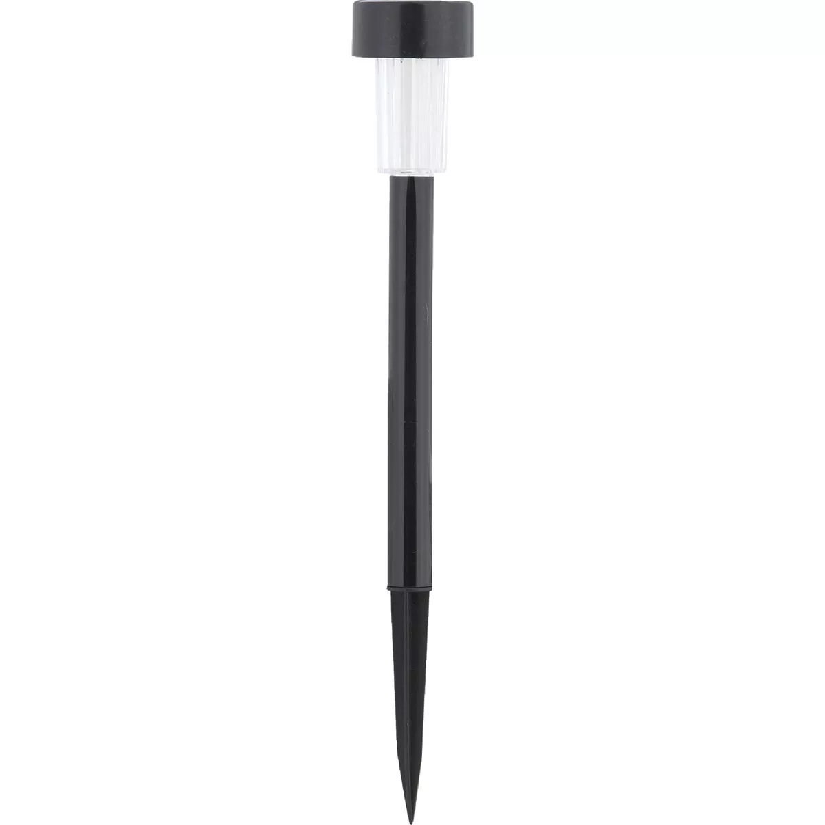 Outdoor Expressions Black 2.10 Lumens Metal Mini Solar Path Light