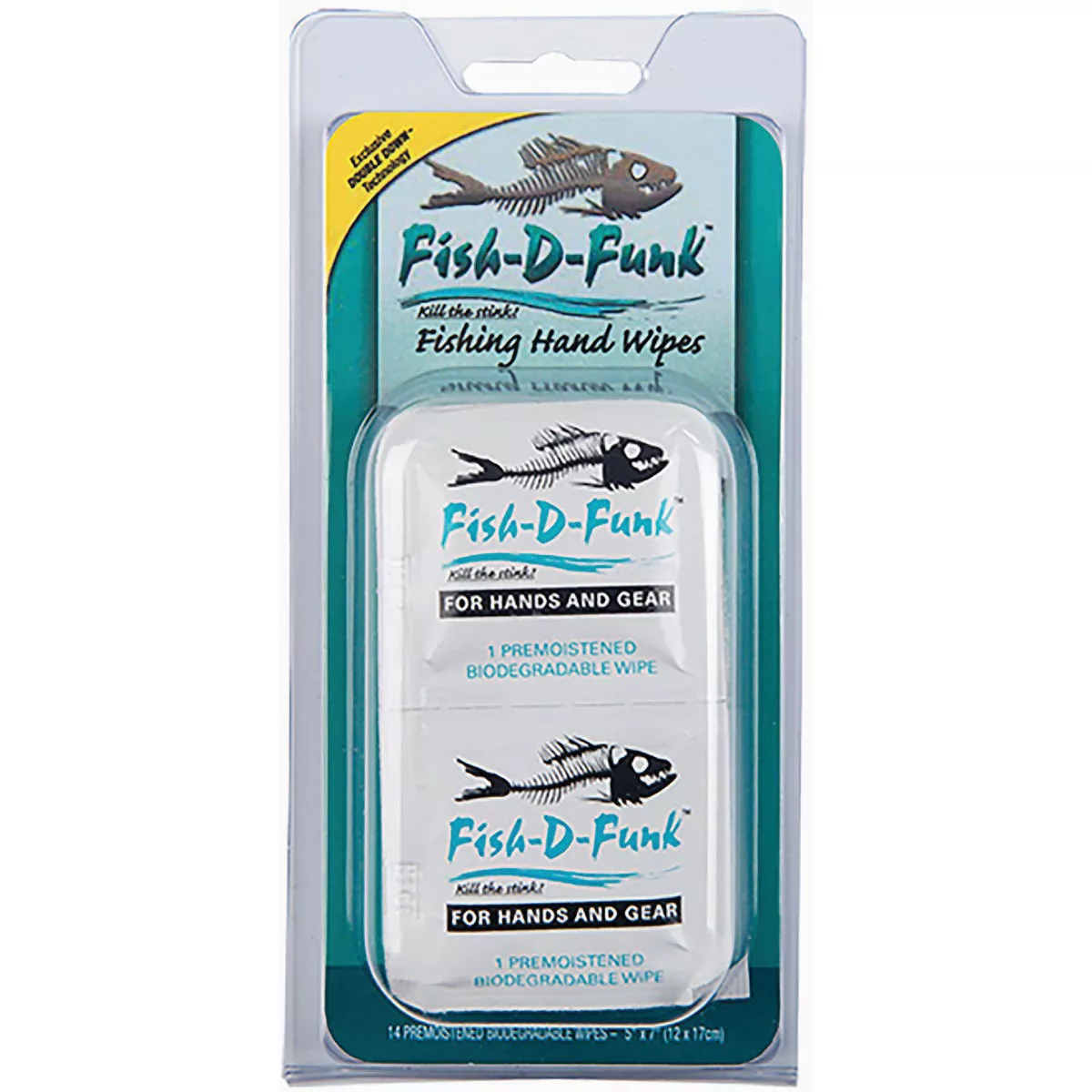 Fish D-Funk Odor Elimination Wipes (14-Pack)