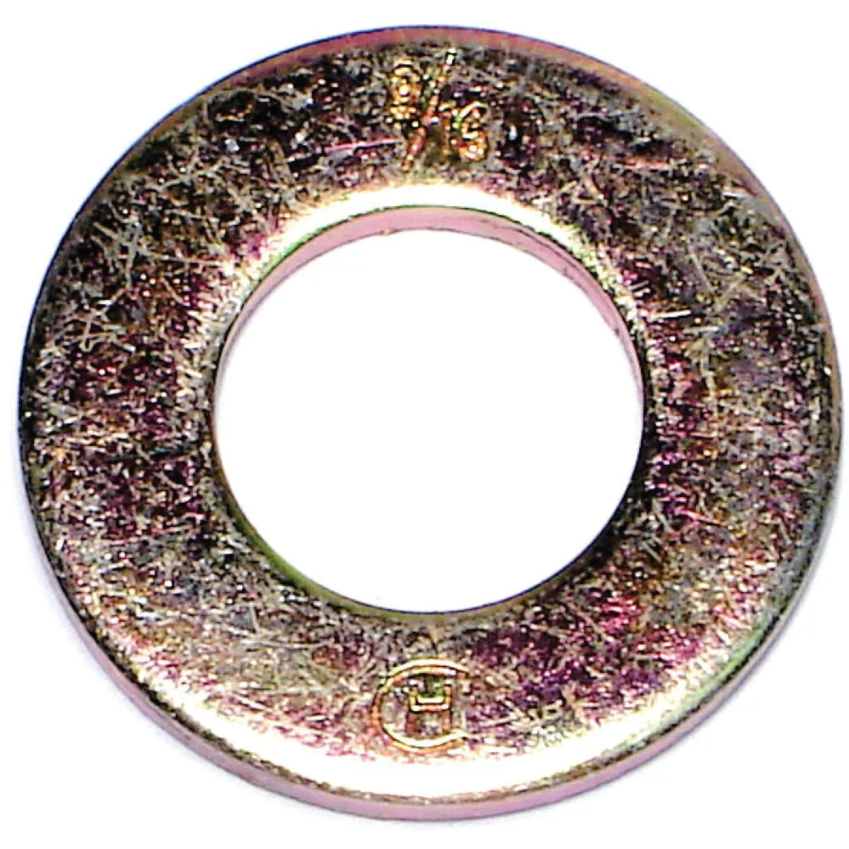 Midwest Fastener 9/16 In. x 19/32 In. x 1-3/16 In. Zinc Plated Grade 8 Steel SAE Flat Washers