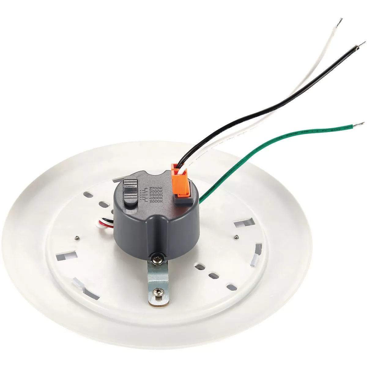 6 In. Retrofit IC Rated White LED DOB CCT Selectable Surface Mount Downlight, 1100 Lm. - photo 4