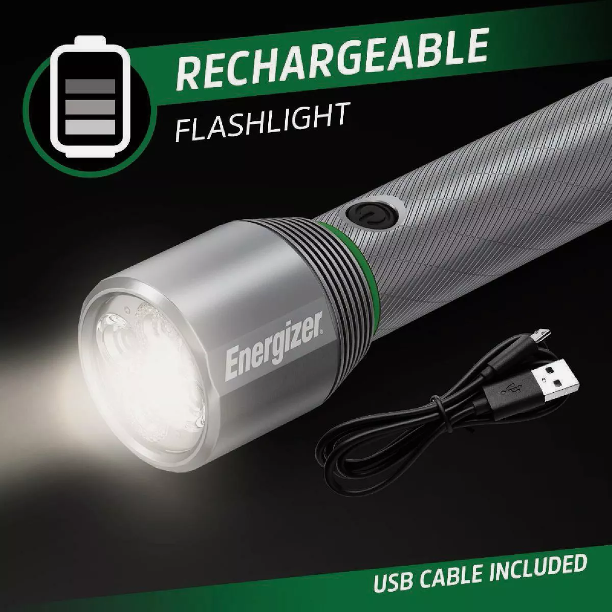 Energizer 2000 Lm. LED Rechargeable Flashlight - photo 6