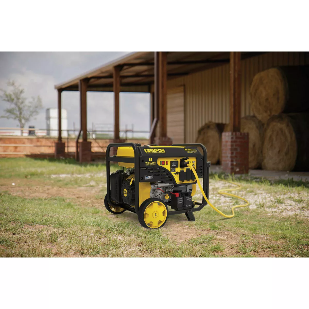 Champion 8000W Gasoline Portable Generator with Wireless Start and CO Shield - photo 3