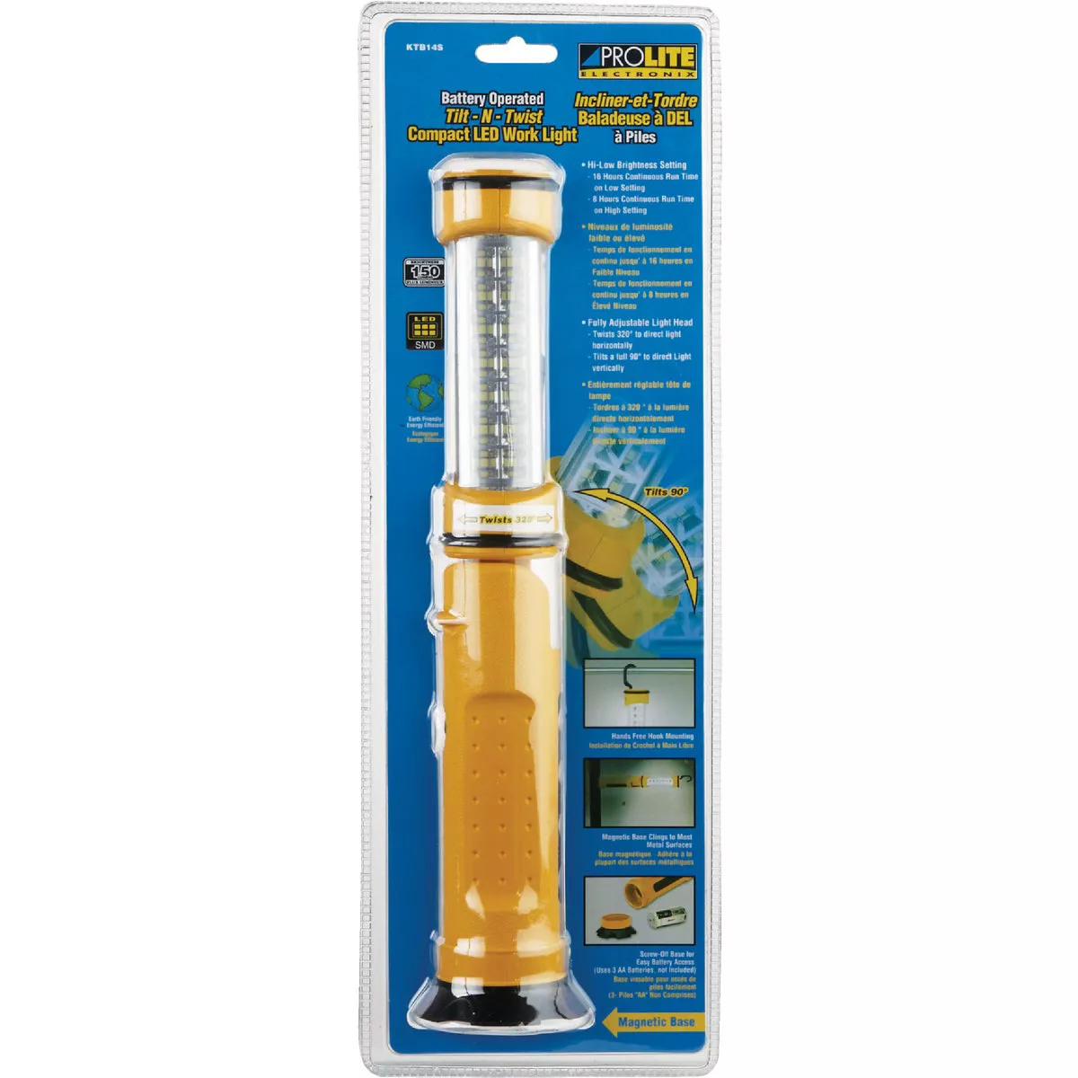 ProLite Electronix Tilt-N-Twist 150 Lm. LED Handheld Work Light - photo 2