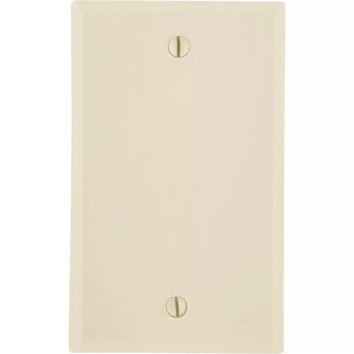 Leviton 1-Gang Standard Thermoset Blank Wall Plate, Ivory