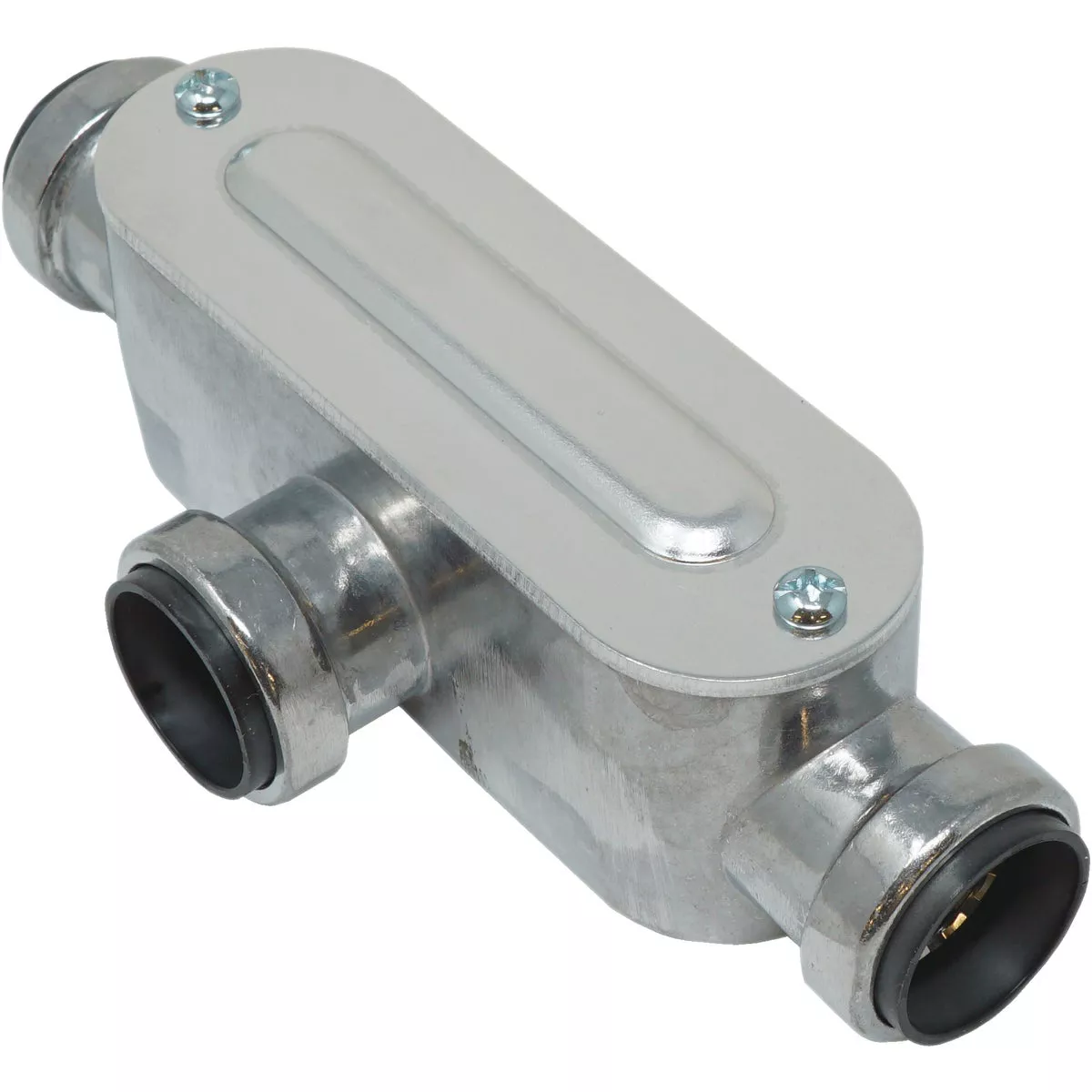 Southwire SimPush 1/2 In. EMT Push-To-Install Type-T Conduit Body