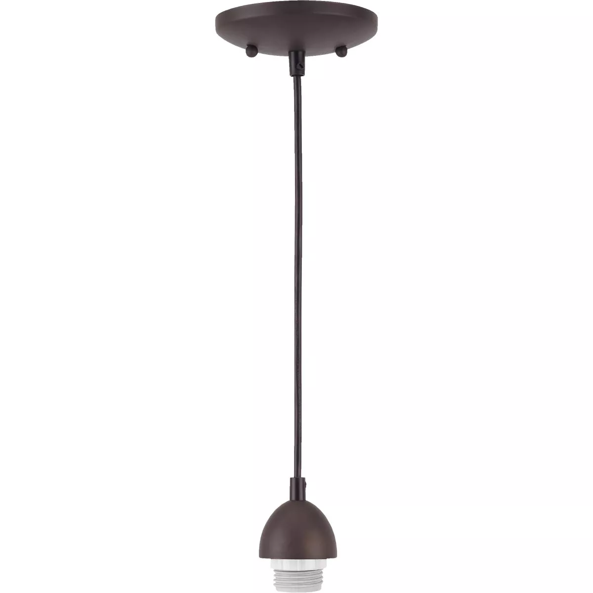 Westinghouse 1 Bulb Oil Rubbed Bronze Incandescent Pendant Light Fixture