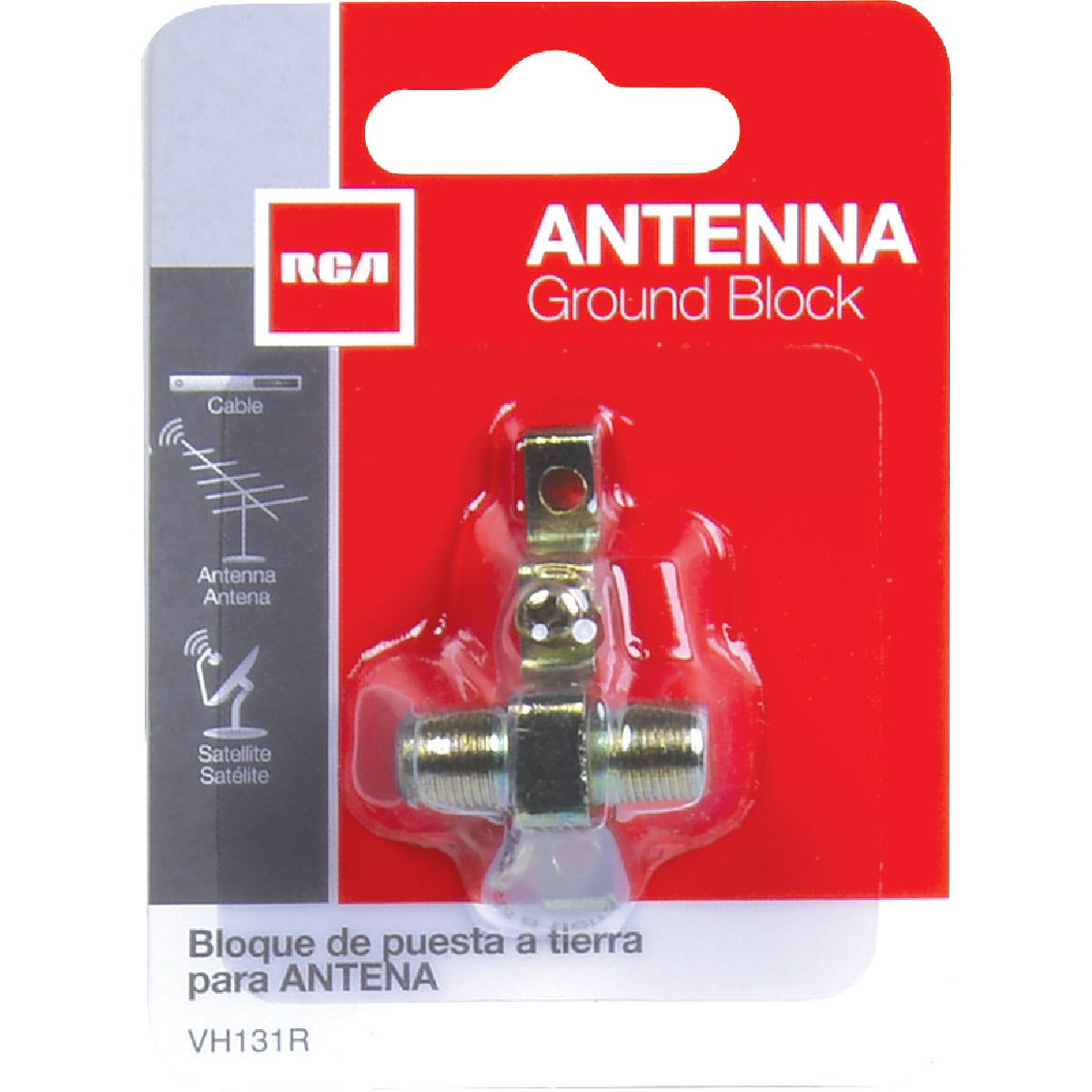 RCA Single Coax Satellite Ground Block Do it Best