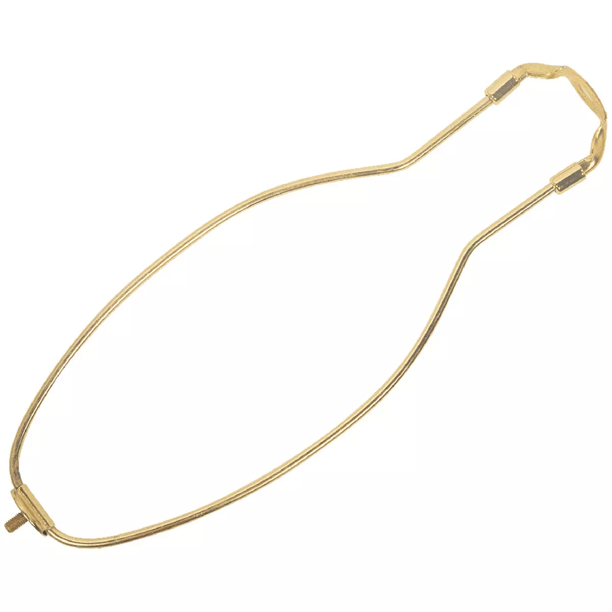 Westinghouse 8 In. Polished Brass 2-Piece Detachable Lamp Harp