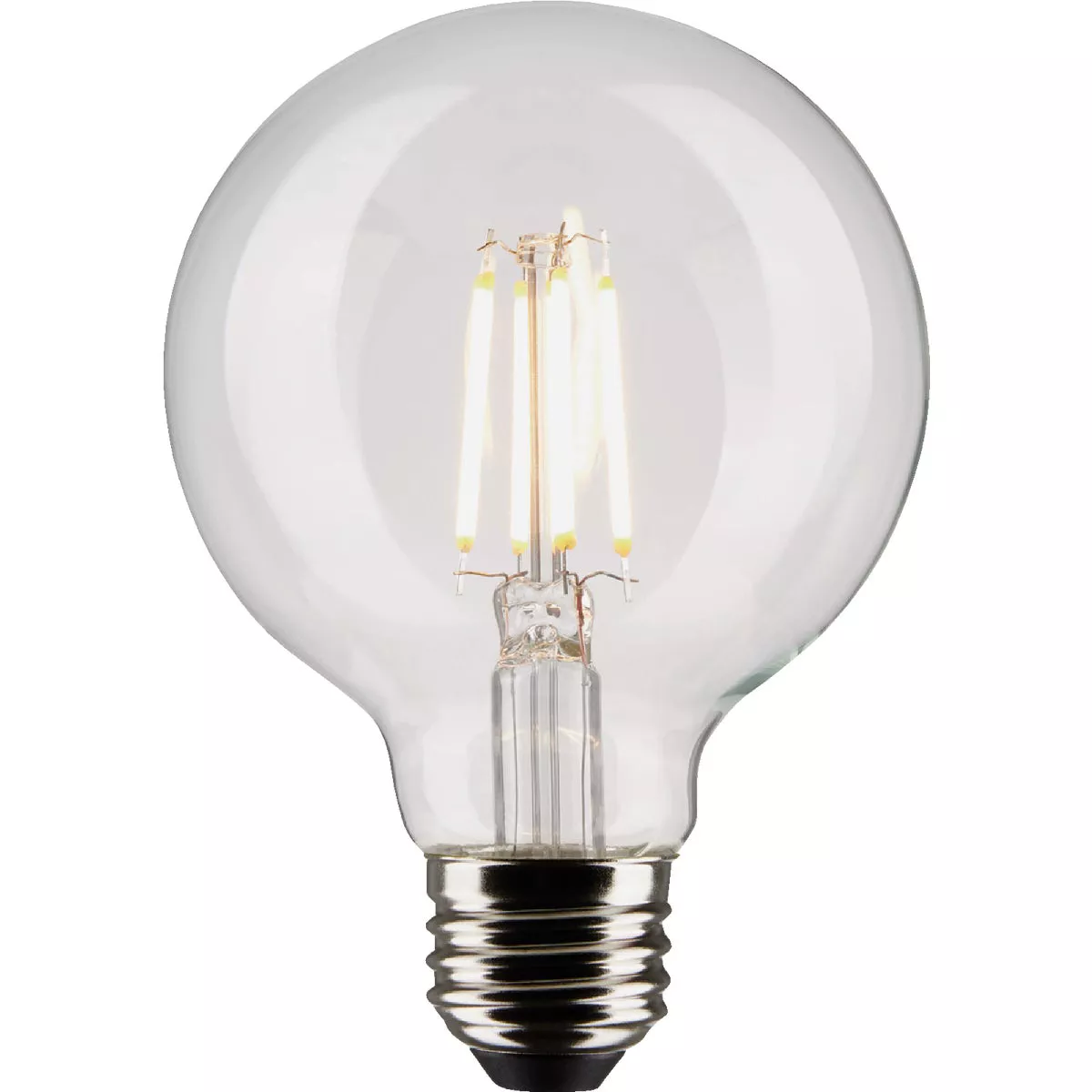 Satco Nuvo 60W Equivalent Warm White G25 Medium Clear LED Decorative Light Bulb (2-Pack) - photo 5