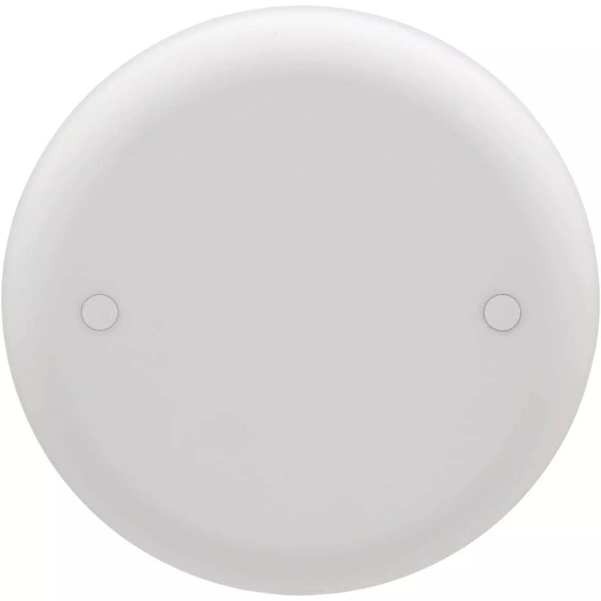 Carlon 4 In. Blank White Round Ceiling Box Cover