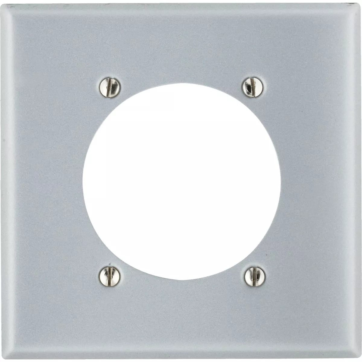 Leviton 2-Gang Steel Range/Dryer Wall Plate