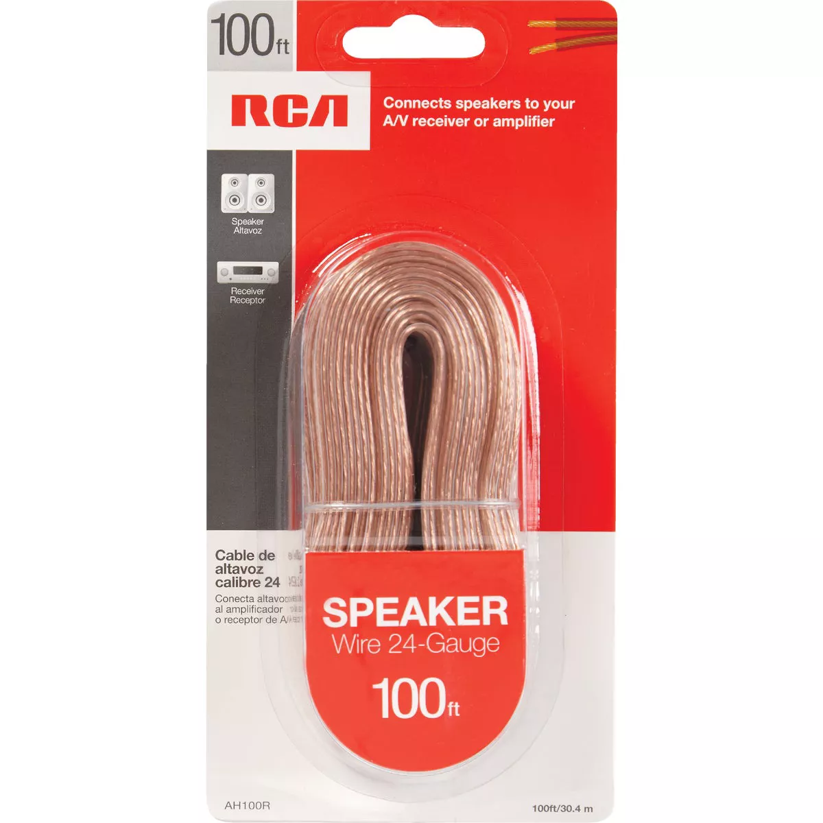 RCA 100 Ft. 24/2 Stranded Speaker Wire - photo 2