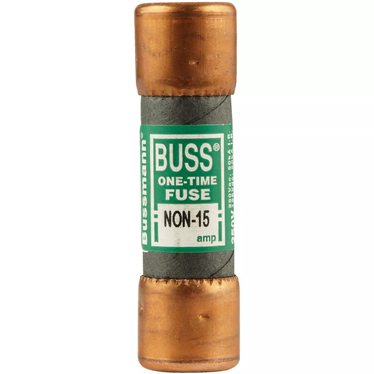 Bussmann 15A NON Cartridge General Purpose Cartridge Fuse