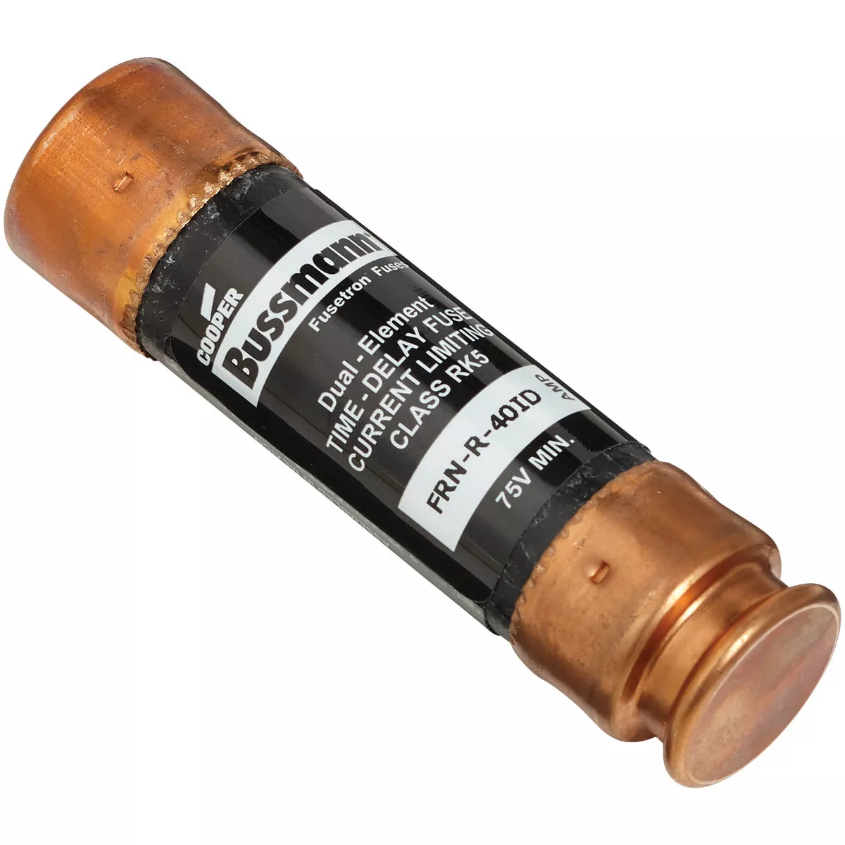 Bussmann 40A FRN-R Cartridge Heavy-Duty Time Delay Cartridge Fuse (2-Pack) - photo 3