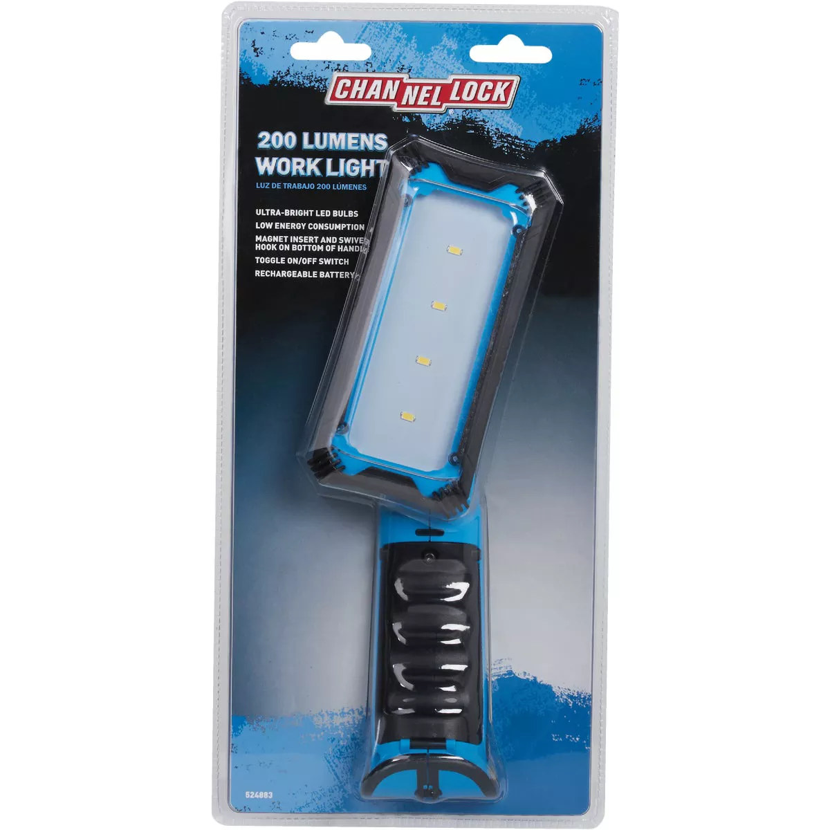 Channellock 200 Lm. LED Rechargeable Handheld Work Light - photo 2