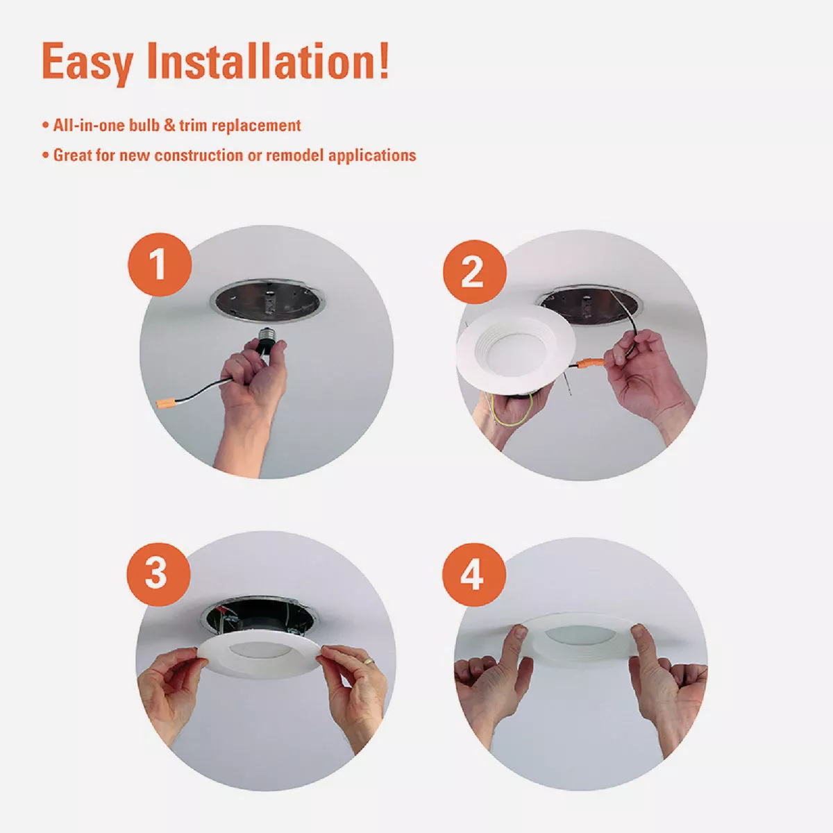 Halo LT 5/6 In. IC Rated 5CCT LED Recessed Light Kit, 700 Lm. - photo 7