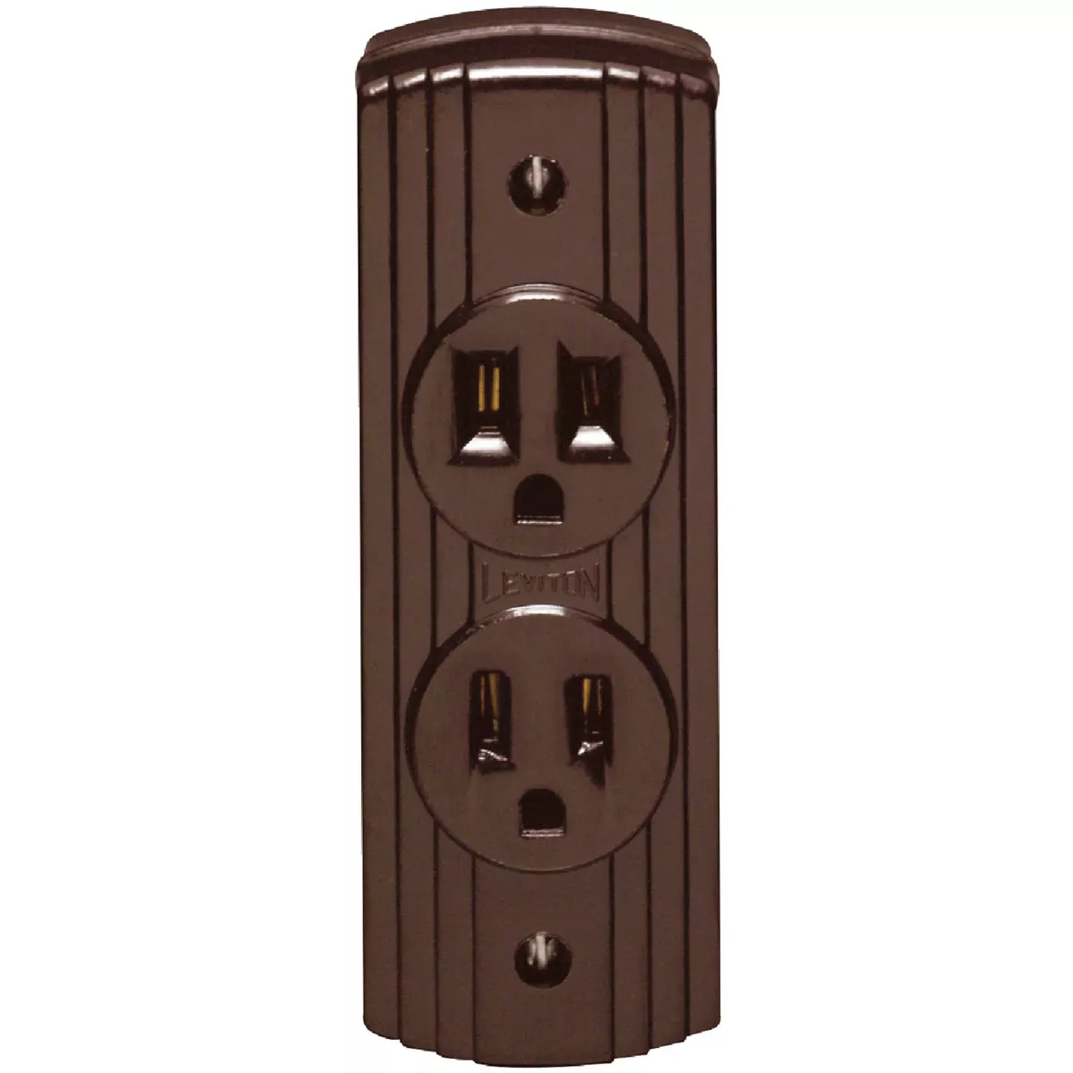 Leviton 15A Surface Mount Brown 5-15R Power Outlet - photo 2