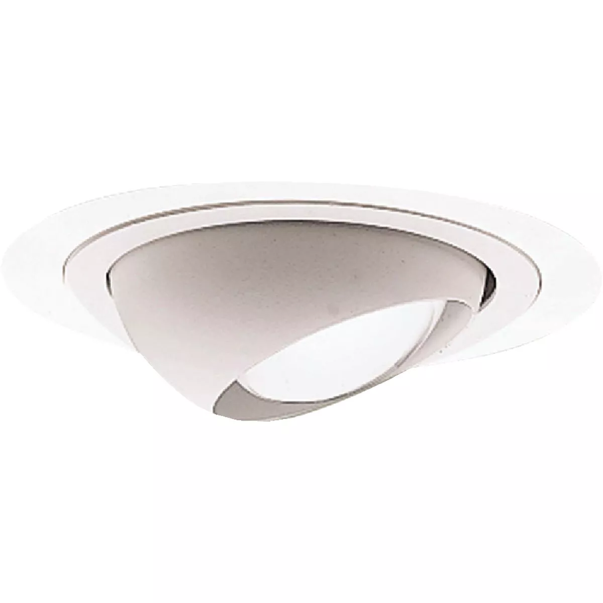 Halo 4 In. White Eyeball Recessed Fixture Trim