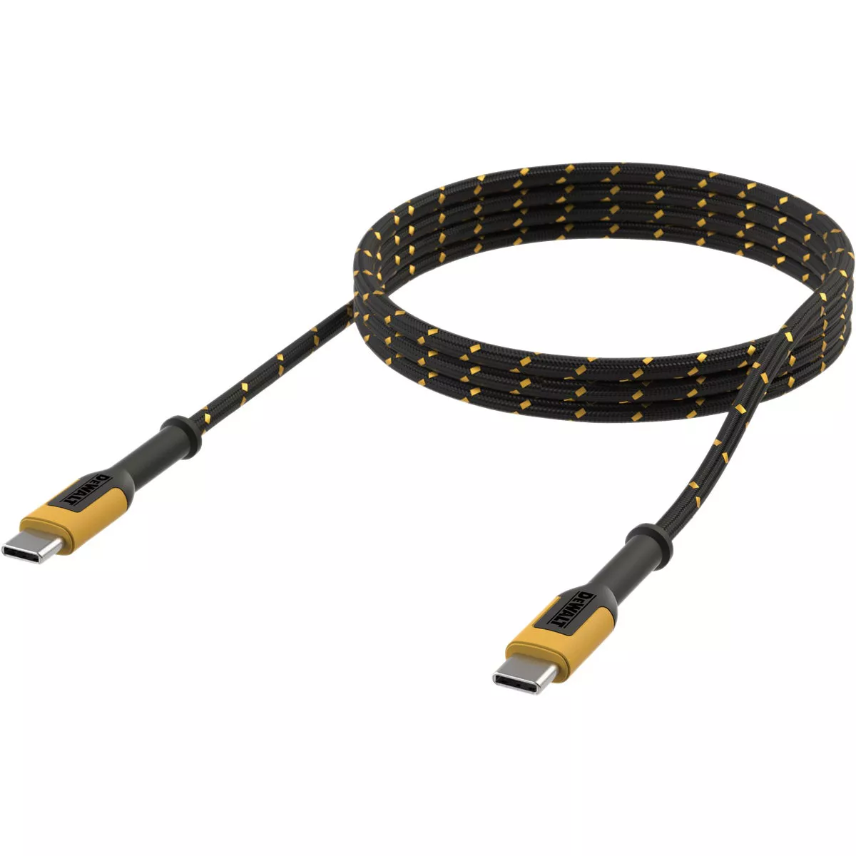 DEWALT 6 Ft. Type-C to Type-C Reinforced Cable