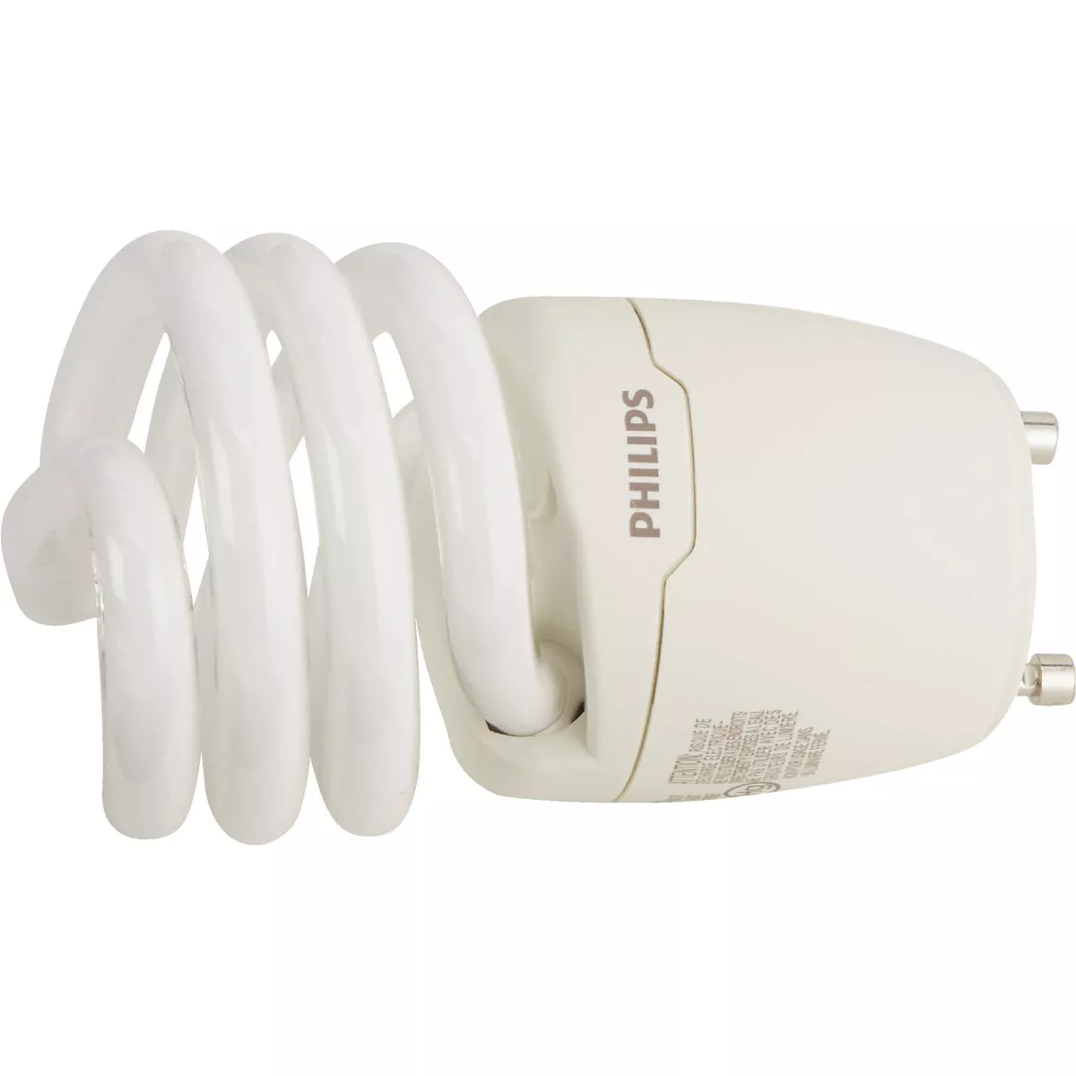 Philips Energy Saver 75W Equivalent Soft White GU24 Base T2 Spiral CFL Light Bulb - photo 3