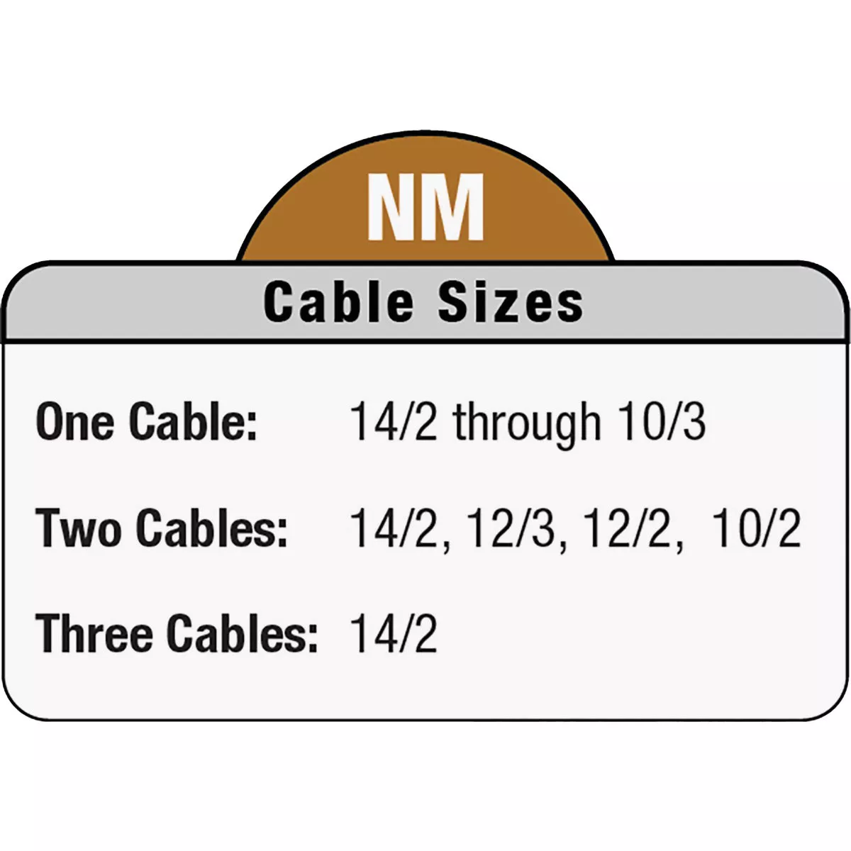 Sigma Engineered Solutions ProConnex 3/8 In. Die-Cast Zinc Clamp-on Type NM/SE Cable Connector (100-Pack) - photo 3