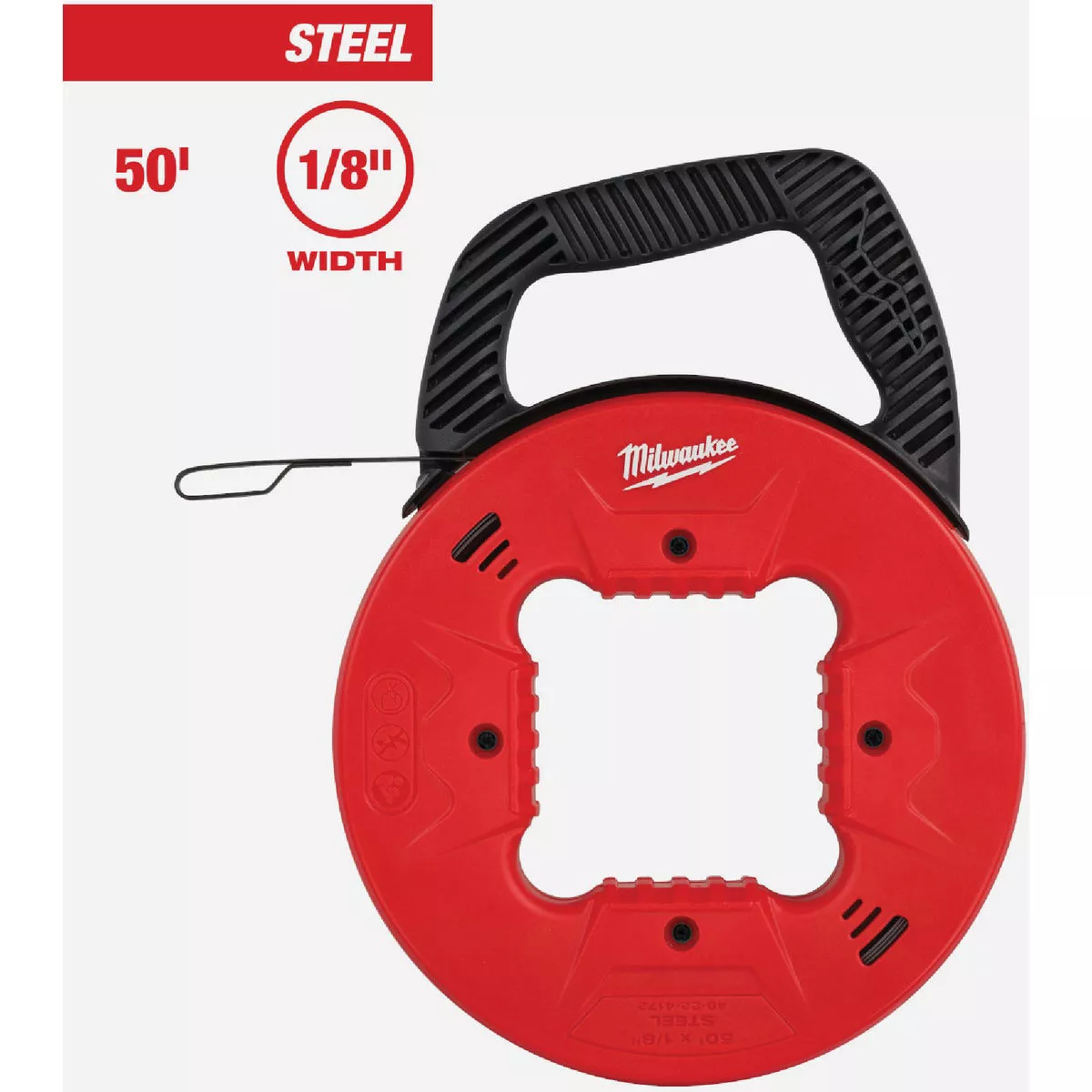 Milwaukee 1/8 In. x 50 Ft. Steel Fish Tape - photo 6