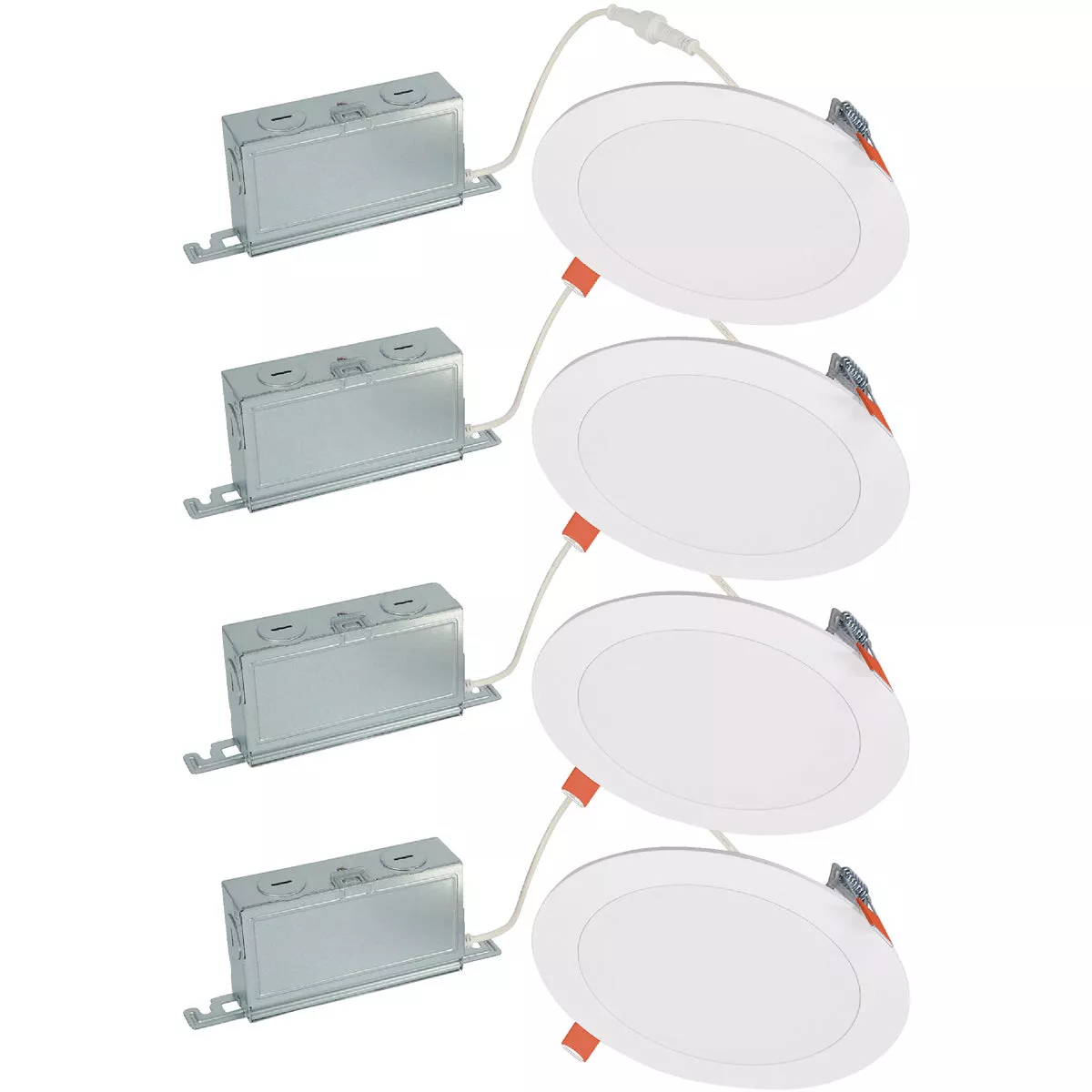 Halo 6 In. 900 Lm. 5CCT Canless LED Light (4-Pack)
